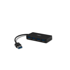 NOX XTREME PRODUCTS - HUB USB 4 PORT USB 3.0, COMPATIBLE WINDOWS XP/VISTA/7/8/10, MAC OS 10, LINUX, NOIR