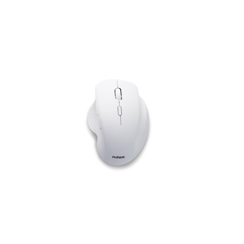 biomag sl Nilox Souris sans Fil Ergonomique 3200 dpi Blanc