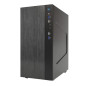 Itek SMALLCOM-B Boîtier Mini Tower, mATX, 2 Ports USB 3, 2 Ports USB 2, brossé, Noir Itek SMALLCOM-B Boîtier Mini Tower, mATX, 2 Ports USB 3, 2 Ports USB 2, brossé, Noir