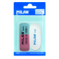 Blister 1 gomme 8020 (double usage) + 1 gomme Oval 118 (caoutchouc synthétique) Blister 1 gomme 8020 (double usage) + 1 gomme Oval 118 (caoutchouc synthétique)