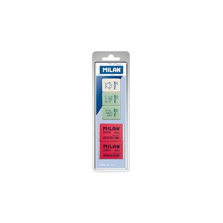 Blister 3 gommes 445+ 2 gommes nata® 624
