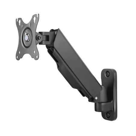 Ewent Support Mural pour écrans de 17-32", VESA 75 x 75 mm et 100 x 100 mm, Inclinaison Ergonomique pivotante et pivotante, capa