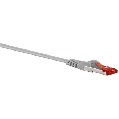 Intellinet 733281 Câble Réseau, RJ45 Connecteur Mâle, Cat 6 SFTP 100% Cuivre, Gris, 10 m