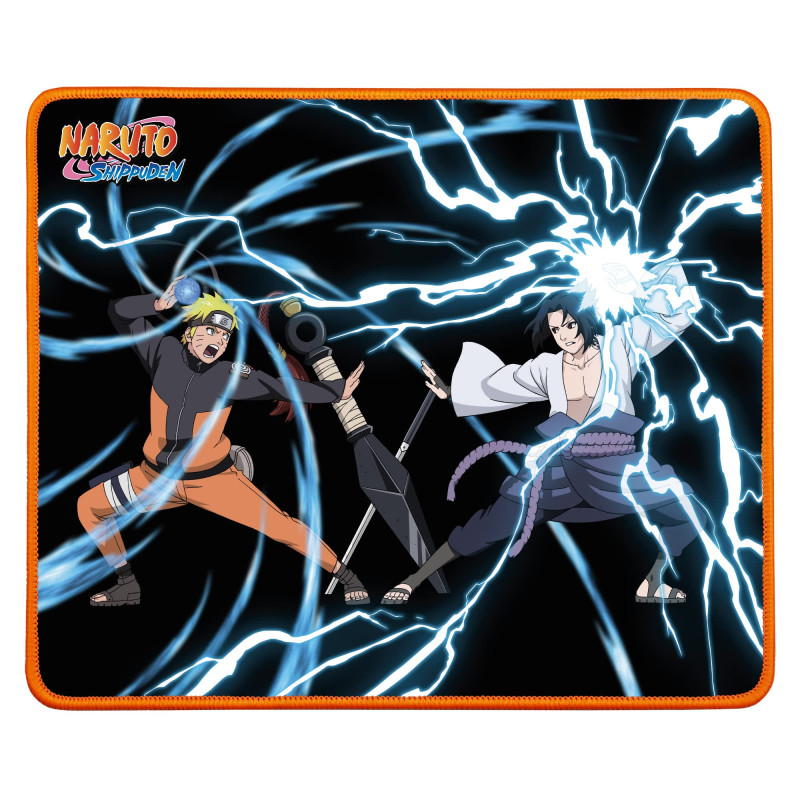 Konix Naruto Shippuden Tapis de Souris Gaming 32 x 27 cm - Base antidérapante - Motif Combat Naruto et Sasuke Konix Naruto Shippuden Tapis de Souris Gaming 32 x 27 cm - Base antidérapante - Motif Combat Naruto et Sasuke