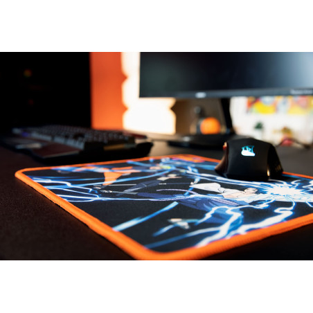 Konix Naruto Shippuden Tapis de Souris Gaming 32 x 27 cm - Base antidérapante - Motif Combat Naruto et Sasuke
