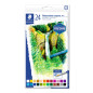Staedtler Craies aquarellables de qualité professionnelles, Couleurs opaques et faciles à mélanger, Étui carton avec 24 craies a Staedtler Craies aquarellables de qualité professionnelles, Couleurs opaques et faciles à mélanger, Étui carton avec 24 craies a