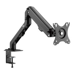 Maclean Support de bureau universel pour moniteur, ressort mécanique 17"-27" 7kg, VESA 75x75,100x100, MC-906