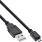InLine 31705 Câble Micro-USB 2.0 USB A à Micro-B 0,5 m Noir InLine 31705 Câble Micro-USB 2.0 USB A à Micro-B 0,5 m Noir