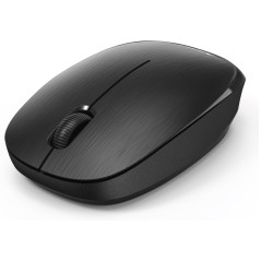 Hama Souris sans Fil avec Mini Récepteur USB MW-110 (Résolution Capteur 1000 PPP, 2.4 Ghz, pour Droitiers & Gauchers, 3 Boutons,
