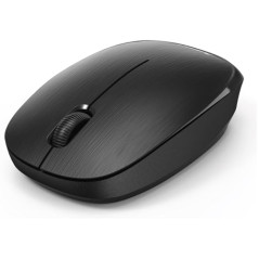 Hama Souris sans Fil avec Mini Récepteur USB MW-110 (Résolution Capteur 1000 PPP, 2.4 Ghz, pour Droitiers & Gauchers, 3 Boutons,