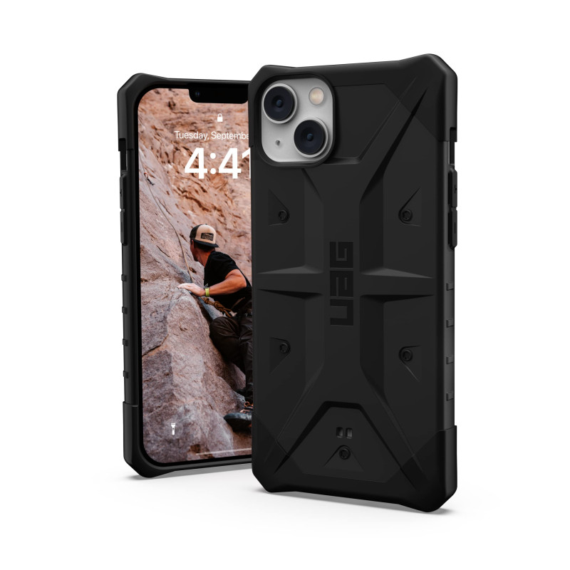 Urban Armor Gear UAG Pathfinder Housse Compatible avec Apple iPhone 14 Plus [Wireless Charging Compatible Cover, Protection Cont