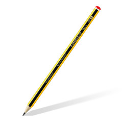 Staedtler Noris 120, Crayons à papier HB en bois de haute qualité, Étui blister de 6 crayons HB, 120-2BK6DA