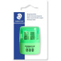 Staedtler 512 - Blister 1 Taille-Crayon 2 Usages Avec Réservoir Vert Fluo Staedtler 512 - Blister 1 Taille-Crayon 2 Usages Avec Réservoir Vert Fluo