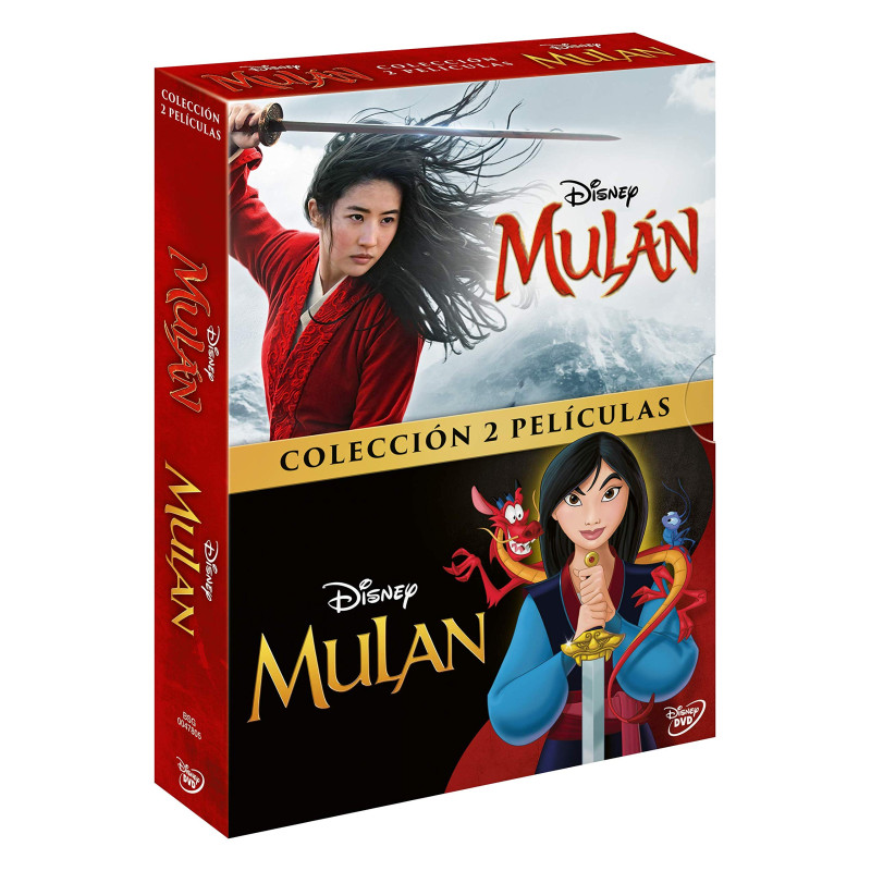 Pack Mulán Imagen Real + Mulán Clásico