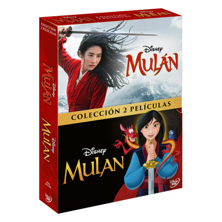 Pack Mulán Imagen Real + Mulán Clásico