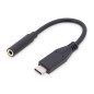 DIGITUS Câble adaptateur USB 3.2 Gen1-0.2 m - USB C (mâle) vers jack 3.5 mm (femelle) - 5 Gbit/s - Adaptateur USB - noir DIGITUS Câble adaptateur USB 3.2 Gen1-0.2 m - USB C (mâle) vers jack 3.5 mm (femelle) - 5 Gbit/s - Adaptateur USB - noir