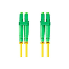 lanberg LATIGEUR FIBRE 2M MONO LC/APC-LC/UPC DUPLEX G657A1 LSZH JAUNE