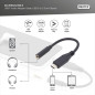 DIGITUS Câble adaptateur USB 3.2 Gen1-0.2 m - USB C (mâle) vers jack 3.5 mm (femelle) - 5 Gbit/s - Adaptateur USB - noir DIGITUS Câble adaptateur USB 3.2 Gen1-0.2 m - USB C (mâle) vers jack 3.5 mm (femelle) - 5 Gbit/s - Adaptateur USB - noir