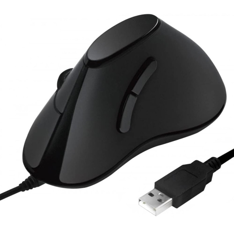 LogiLink ID0158 Ergonomic Vertical Mouse Black