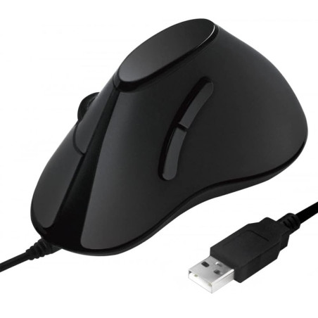 LogiLink ID0158 Ergonomic Vertical Mouse Black