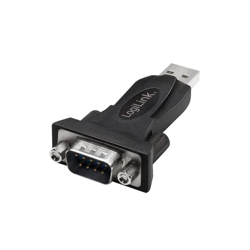 LogiLink Adaptateur USB 2.0 (Type-A) vers série (RS232-9 Broches) pour Win 11 LogiLink Adaptateur USB 2.0 (Type-A) vers série (RS232-9 Broches) pour Win 11