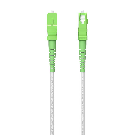 AISENS CABLE DE FIBRA ÓPTICA G657A2 3.0 9 125 SMF A152-0618 LSZH 120M BLANCO