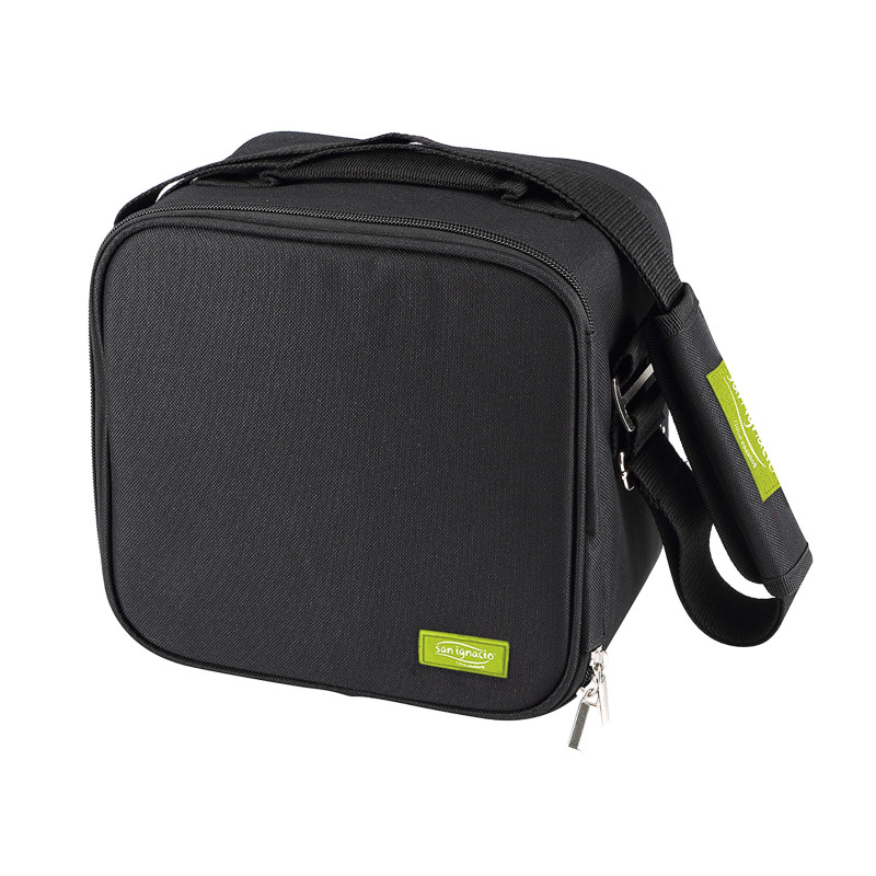 San Ignacio Porte-nourriture 23 x 22 x 13,5 cm polyester noir expert San Ignacio Porte-nourriture 23 x 22 x 13,5 cm polyester noir expert