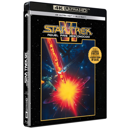 Star Trek VI - Aquel país desconocido (4K UHD + BD) - BD [Blu-ray]