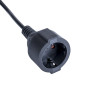 AKYGA AK-PC-13A Câble d'alimentation Schuko 3 Broches IEC C14 / EU CEE 7/4 15 1,0 m Noir AKYGA AK-PC-13A Câble d'alimentation Schuko 3 Broches IEC C14 / EU CEE 7/4 15 1,0 m Noir