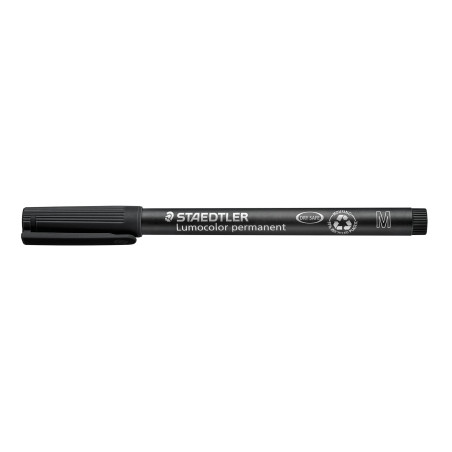 Staedtler - Lumocolor Permanent 317 - Etui Carton 14 Feutres Permanents Pointe Moyenne 1 mm Assortis - 317 C14