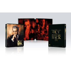 El padrino, Epílogo - La muerte de Michael Corleone (Steelbook 4K UHD) - BD [Blu-ray]