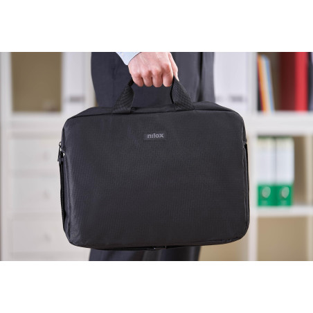 NILOX Housse pour ordinateur portable Noir 15,6"