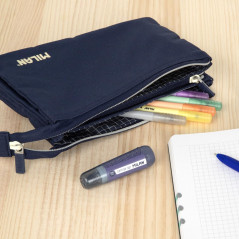 Trousse 5 compartiments 1918 Collection Bleu marine MILAN®