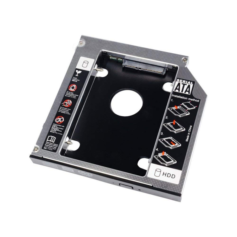 AKYGA Caddy Adaptateur pour Disque Dur HDD SSD 2,5" Fin 13 mm AKYGA Caddy Adaptateur pour Disque Dur HDD SSD 2,5" Fin 13 mm