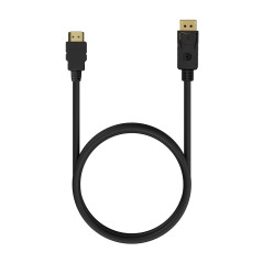 AISENS Câble convertisseur DisplayPort vers HDMI - DP/M-HDMI/M - 1,5 m - Noir