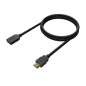 AISENS CABLE ALARGADOR HDMI A120-0547 HDMI MACHO HDMI HEMBRA 5M NEGRO AISENS CABLE ALARGADOR HDMI A120-0547 HDMI MACHO HDMI HEMBRA 5M NEGRO