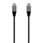 AISENS Câble USB 3.2 Gen2X2 aluminium 20 Gbps 5 A 100 W E-Mark, type USB-C/M-USB-C/M, gris, 2 m AISENS Câble USB 3.2 Gen2X2 aluminium 20 Gbps 5 A 100 W E-Mark, type USB-C/M-USB-C/M, gris, 2 m