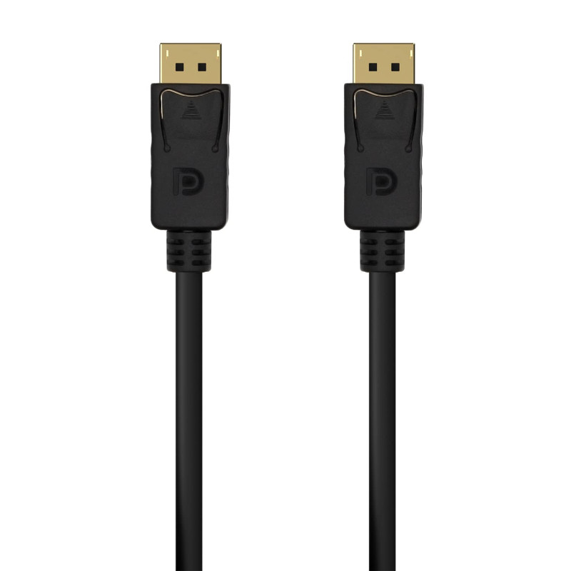 CABLE DISPLAYPORT 1.2 4K AISENS A124-0548 DISPLAYPORT MACHO DISPLAYPORT MACHO 50 CM NEGRO CABLE DISPLAYPORT 1.2 4K AISENS A124-0548 DISPLAYPORT MACHO DISPLAYPORT MACHO 50 CM NEGRO