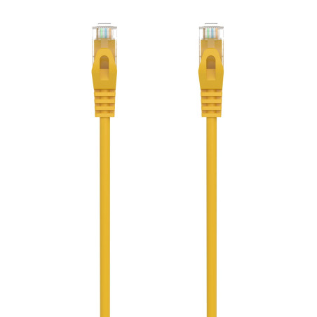 AISENS Câble réseau Latiguillo RJ45 LSZH CAT.6A 500 MHZ UTP AWG24-1.5M Jaune