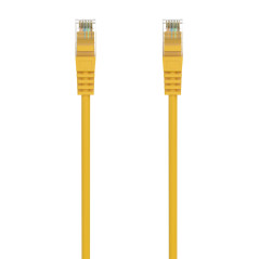 AISENS Câble réseau Latiguillo RJ45 LSZH CAT.6A 500 MHZ UTP AWG24-1.5M Jaune