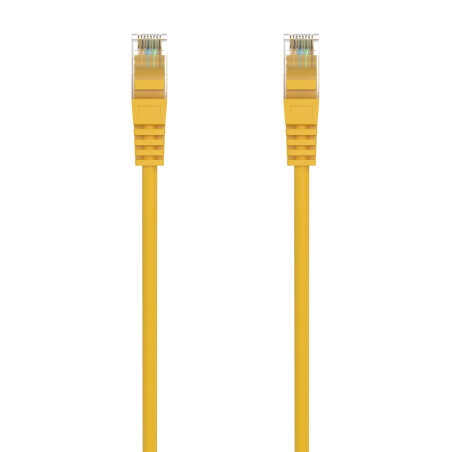 AISENS Câble réseau Latiguillo RJ45 LSZH CAT.6A 500 MHZ UTP AWG24-1.5M Jaune