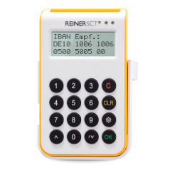 Reiner SCT CyberJack One Lecteur de Carte à Puce pour HBCI/FinTS, EBICS & générateur Tan I Lecteur de Cartes pour Banque en Lign