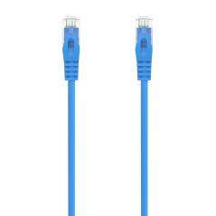 AISENS Câble réseau RJ45 LSZH Cat 6A 500 MHz UTP AWG24 Bleu 0 5 m