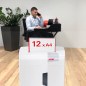 HSM shredstar X12pro destructeur P-5 | Coupe Particules 2×15 mm | Silencieux | pour Papier, CD, DVD, Cartes | bac 26 L | Jusqu’à HSM shredstar X12pro destructeur P-5 | Coupe Particules 2×15 mm | Silencieux | pour Papier, CD, DVD, Cartes | bac 26 L | Jusqu’à