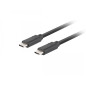 LANBERG Câble USB-C 3.1 GEN 2 MÂLE/MÂLE 10Go/S PD100W 1,8M Noir LANBERG Câble USB-C 3.1 GEN 2 MÂLE/MÂLE 10Go/S PD100W 1,8M Noir