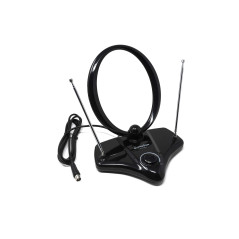 Superior Electronics SUPNAI001 Nai-001 Antenne TV d'intérieur avec Amplification jusqu'à 30 DB, idéale pour la réception du Sign