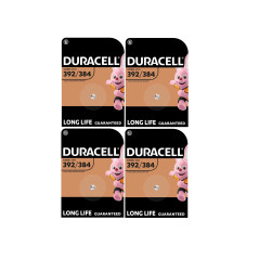 4 x Duracell 392/384 (4 ampoules de 1 batterie) 4 piles (SR41/V392/V384/SR41W/SR41WS)