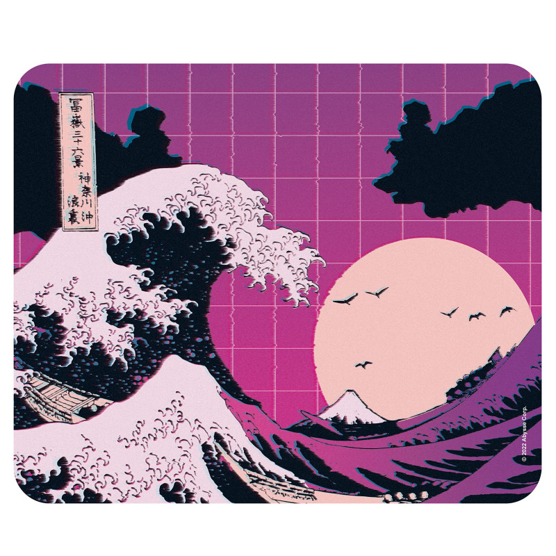 ABYSTYLE - Hokusai Tapis de Souris Souple Grande Vague Vapeur