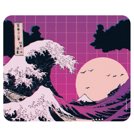 ABYSTYLE - Hokusai Tapis de Souris Souple Grande Vague Vapeur