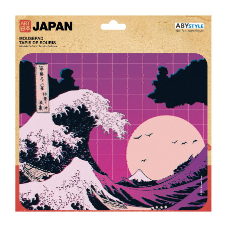ABYSTYLE - Hokusai Tapis de Souris Souple Grande Vague Vapeur